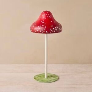 Mushroom Novelty Table Lamp Red John Derian for Target Fall 2024
